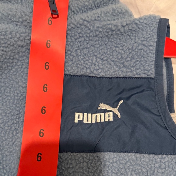 Puma 3 Piece Navy Blue Fleece Vest - Picture 2 of 7